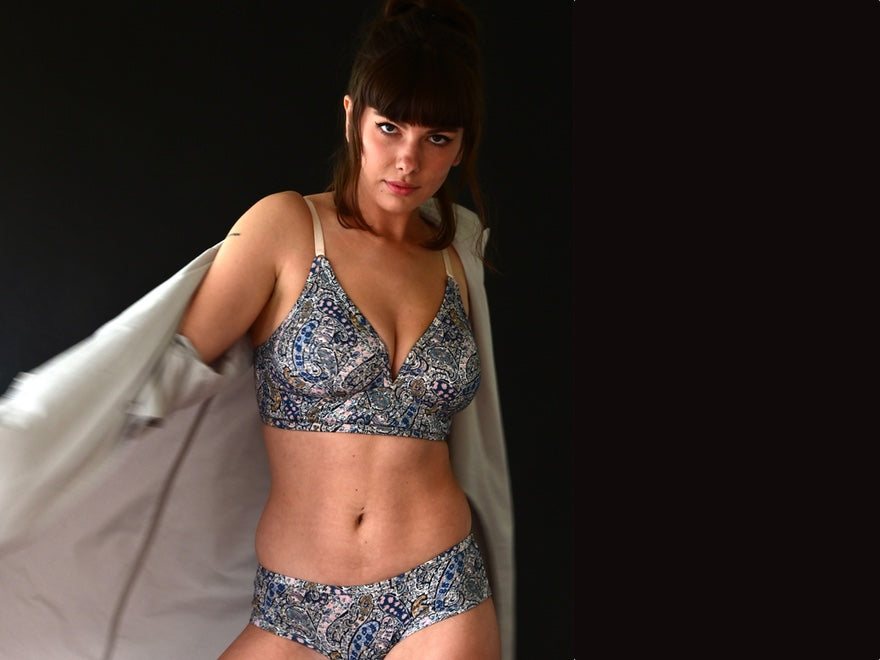 The Very Good Bra and Liberty Fabric collaboration
