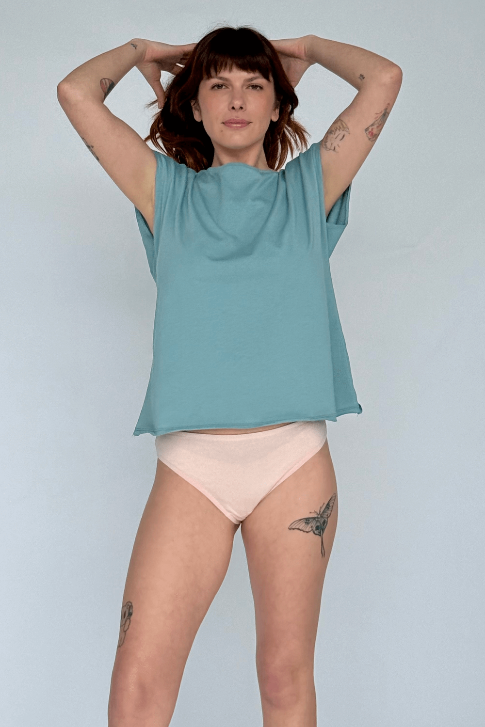 High Leg Briefs I Tencel Underwear I Pink Underwear