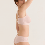 V for Victory Bra in Vintage Peach with removable pads
