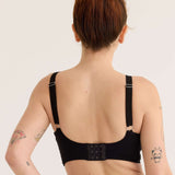 V for Victory Bra in black