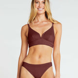 Hazel bra and high-leg briefs, front view