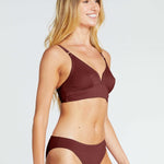 Hazel bra in hazel, side view