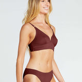 Hazel bra in hazel, side view