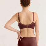 big knickers in rum raisin, back view