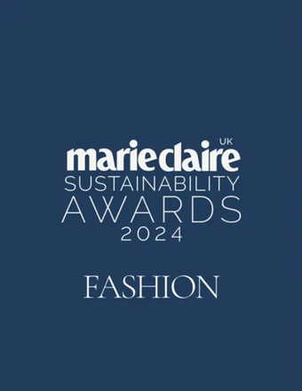 Marie Claire Sustainability Awards 2024 badge